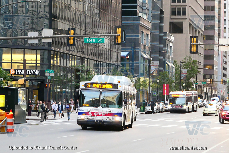 SEPTA 5840H on Route 17
Route 17 to Penn's Landing
Keywords: SEPTA Bus;DE40LF;1st