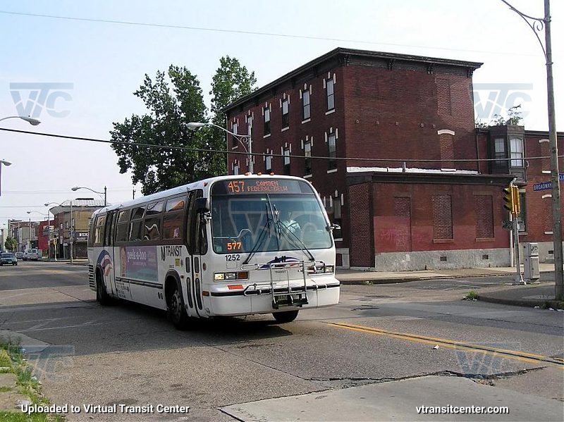 NJ Transit 1252 on Route 457
Route 457 to Camden, Federal-Delaware
