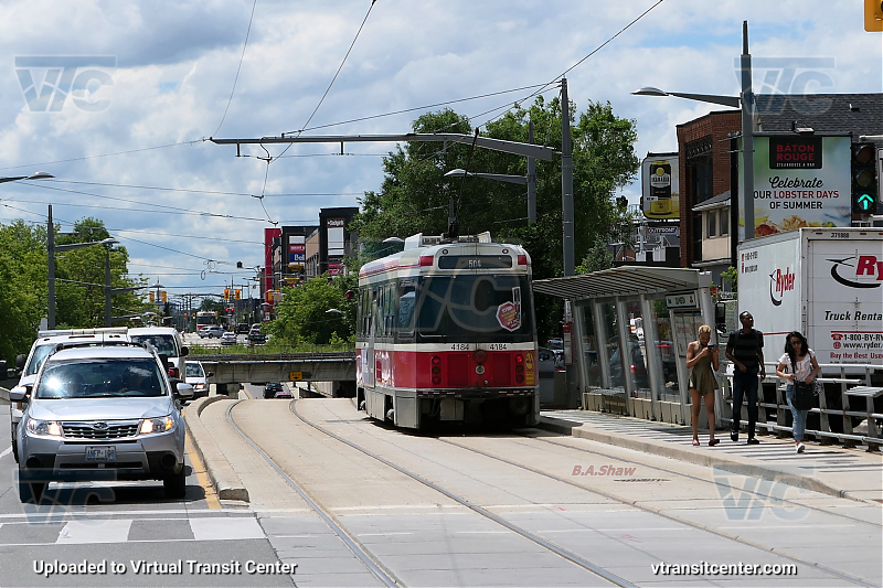 Toronto Transit Commission LRV 4184
Rear view

