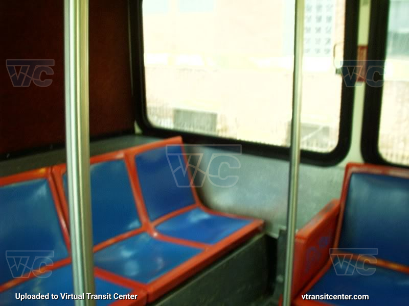 Interior of SEPTA Neoplan 3414 interior
3414 was the one Neoplan AN440 repowered by a Detroit Diesel Series 50 engine. As a result of the larger engine, the back row of seats were moved forward a bit
Keywords: SEPTA;Neoplan AN440