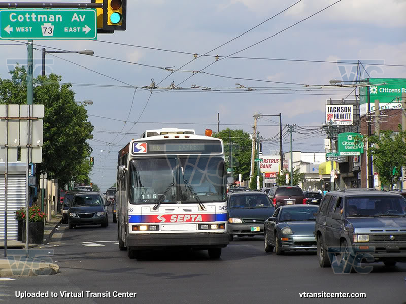 SEPTA Neoplan 3422 on Route 66
Route 66 to Frankford Terminal
Keywords: SEPTA;Neoplan AN440