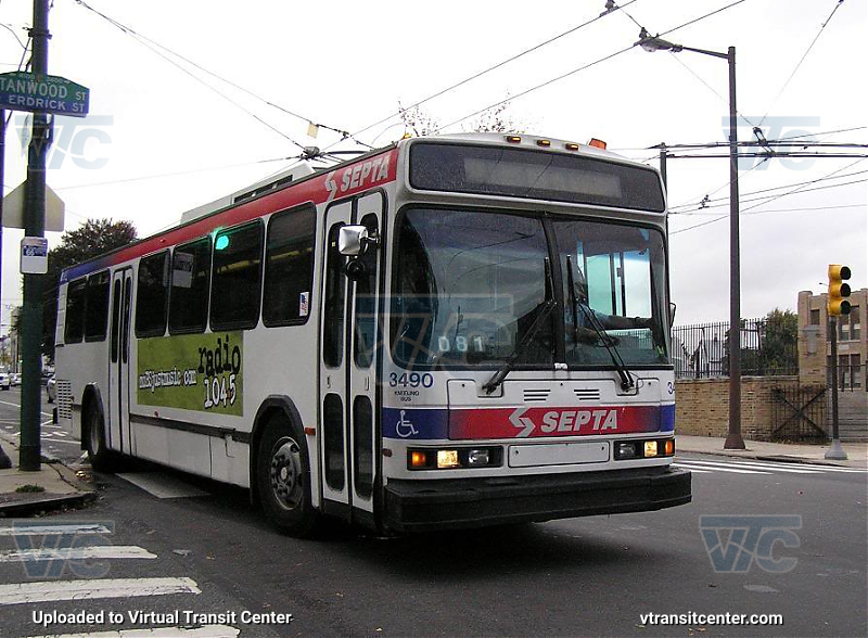 SEPTA Neoplan 3490 on Route 66
Route 66 to Frankford Terminal
Keywords: SEPTA;Neoplan AN440