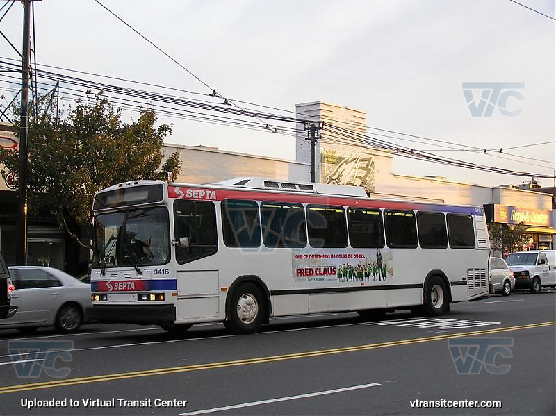 SEPTA Neoplan 3416 on Route 66
Route 66 to Frankford-City LIne
Keywords: SEPTA;Neoplan AN440