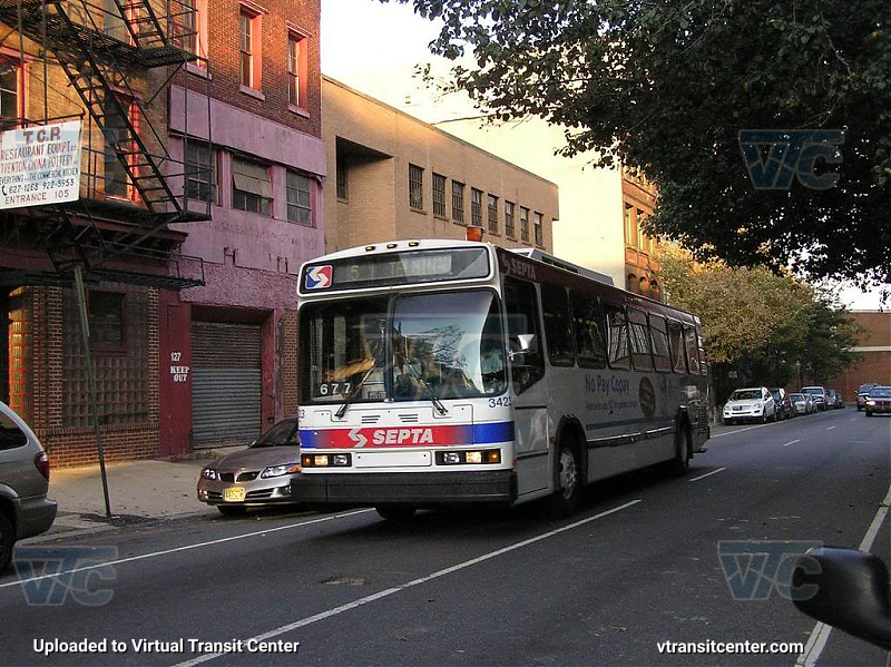 SEPTA Neoplan 3423 on Route 5
Route 5 to Frankford Terminal
Keywords: SEPTA;Neoplan AN440