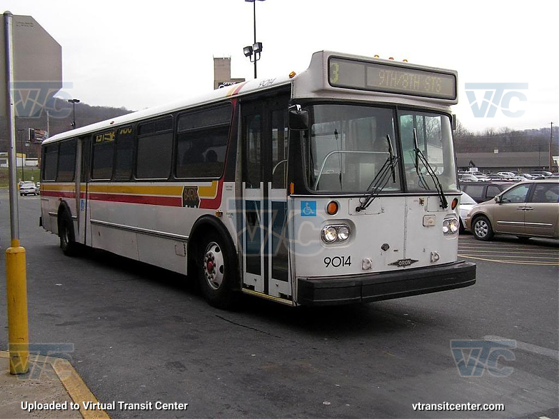 BARTA 9014 on Route 3
Route 3 8th and 9th Streets
December 21st 2006
