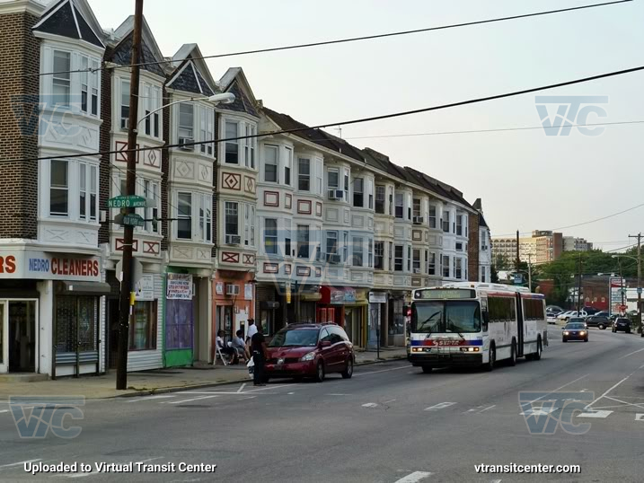 SEPTA 7238 on Route 55
Route 55 to Olney Terminal
