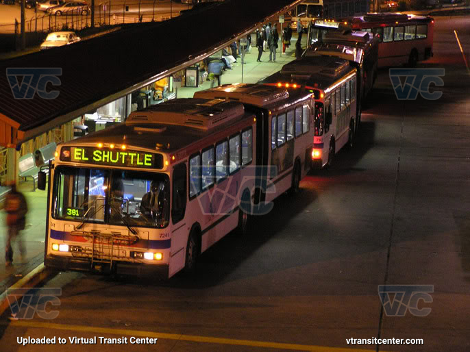 SEPTA 7241 and 7245 on an L Shuttle
"EL SHUTTLE"
