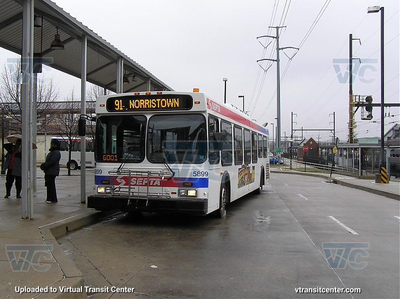 SEPTA 5899 on Route 91
Route 91 to Norristown
January 14th 2005
