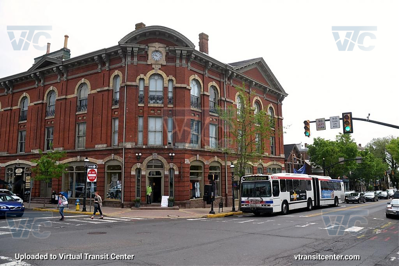 SEPTA 7234 on Route 55
Route 55 to Doylestown
