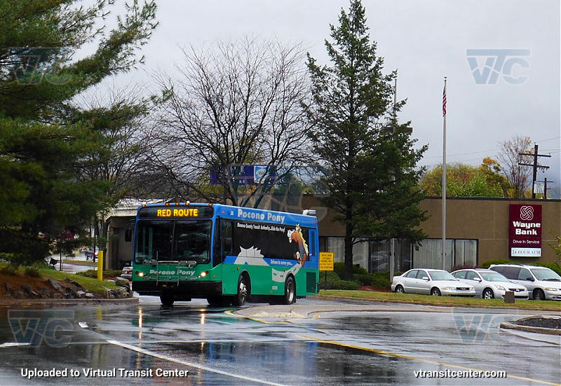 Pocono Pony 902
Route 101 - Red Route
Keywords: Pocono Pony;MCTA
