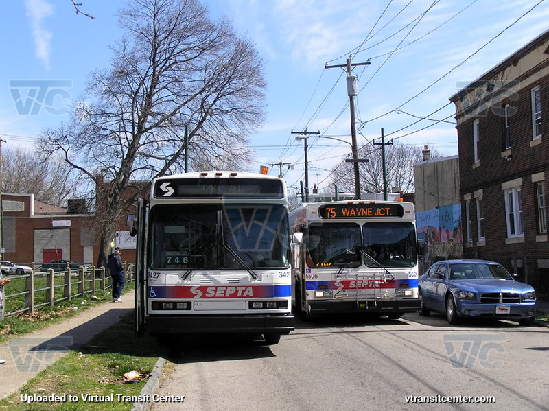 SEPTA Neoplan 3427 on Farewell Charter
Keywords: SEPTA Bus;Neoplan AN440;SEPTA Bus;New Flyer D40LF