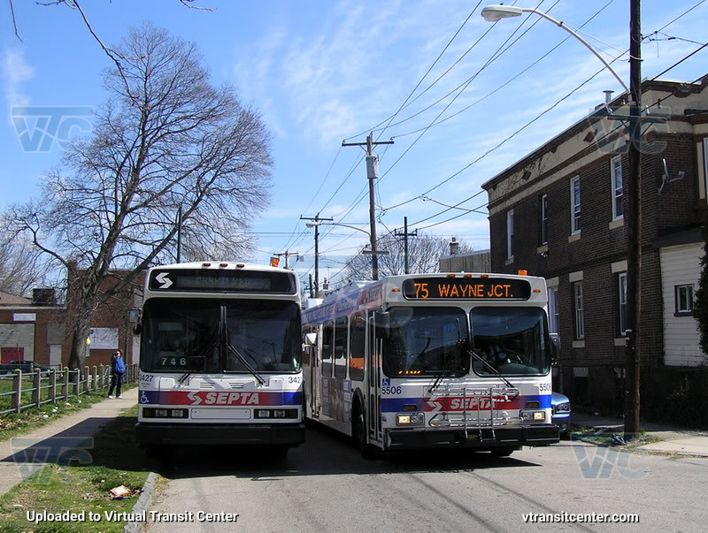 SEPTA Neoplan 3427 on Farewell Charter
Keywords: SEPTA Bus;Neoplan AN440;SEPTA Bus;New Flyer D40LF