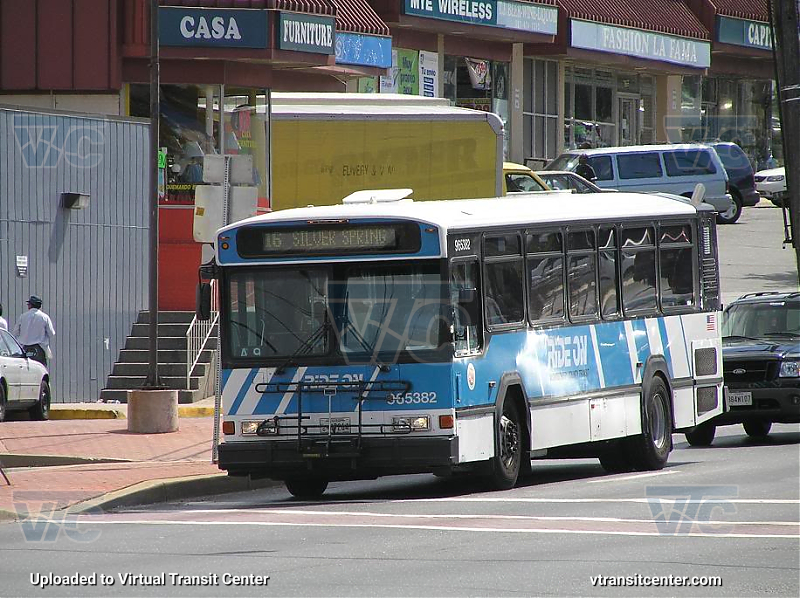 Montgomery County Ride-ON 5382 on Route 16
Route 16 to Silver Spring
