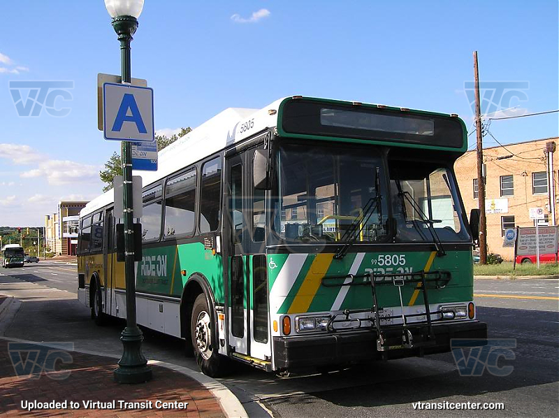 Montgomery County Ride-ON 5805

