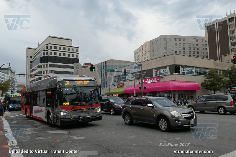 WMATA 7362 on Route Z8
Route Z6 to Briggs Chaney Park and Ride

