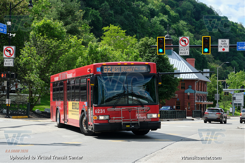 Pittsburgh Regional Transit 6231 on Route G2
Route G2 West Busway All Stops
May 3rd 2026
