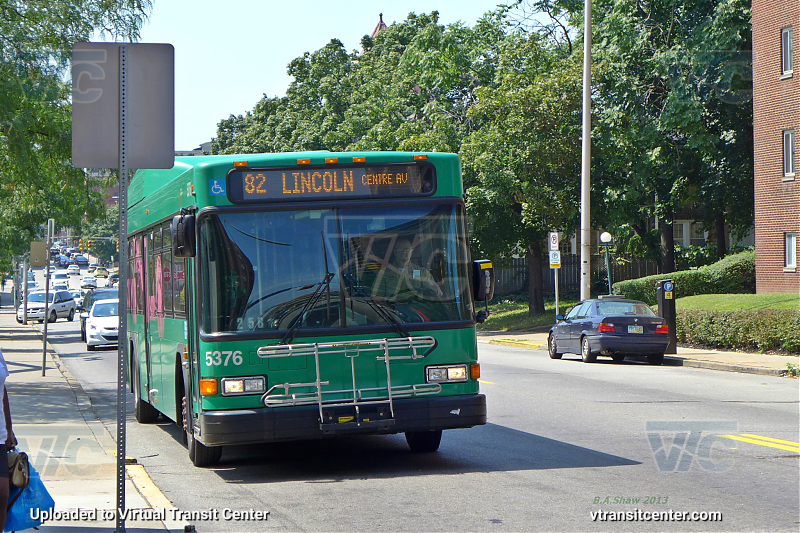 Pittsburgh Regional Transit 5376 on route 82
Route 82 Lincoln to Centre Avenue
August 26th, 2013
