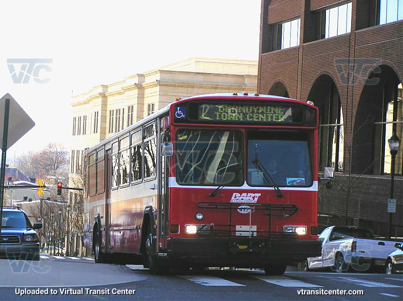 DART First State Phantom 417 on Route 2
Route 2 to Brandywine Town Center
