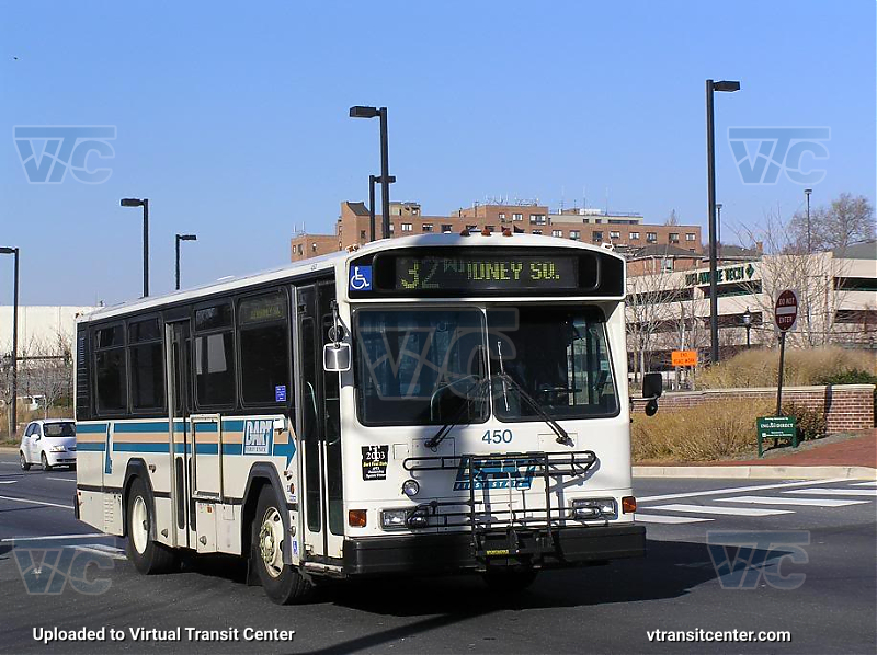 DART First State Phantom 450 on Route 32
Route 32 to Rodney Square
