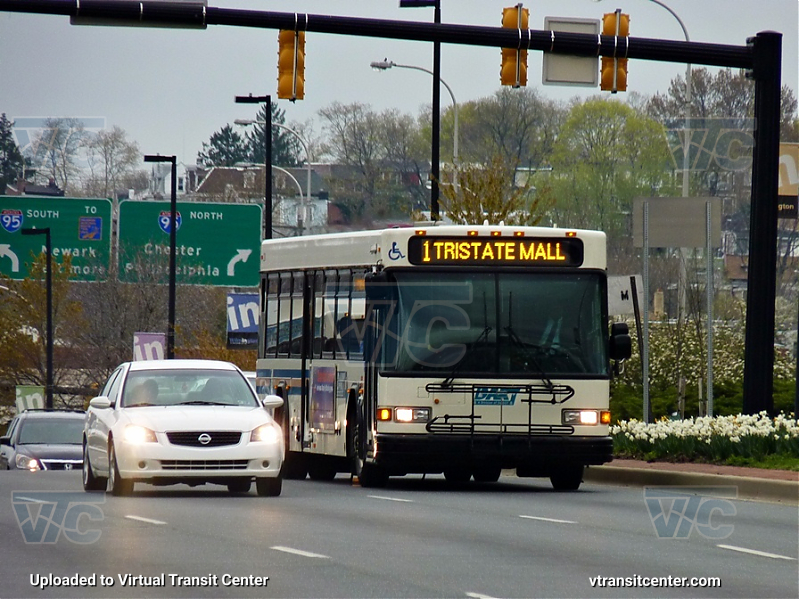 DART First State Gillig on Route 1
Route 1 to Tri-State Mall
