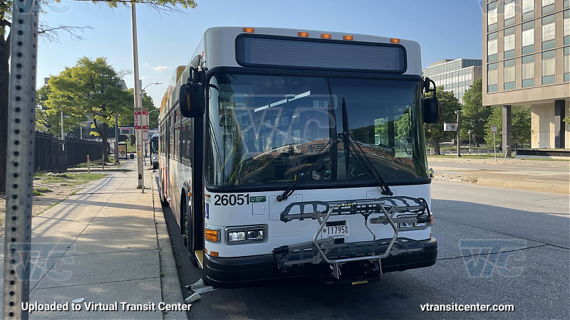 MTA Maryland BaltimoreLink 26051 Gillig running testing downtown 
Keywords: Maryland MTA;Gillig Low Floor;Gillig Advantage;Hybrid Bus