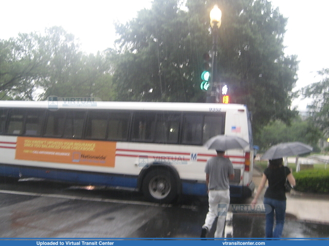 Washington Metropolitan Area Transit Authority 9352
A 1990 Flxible Metro-B (model 40102-6C) used as a roadblock for an Independence Day event in 2008.

July 4, 2008
