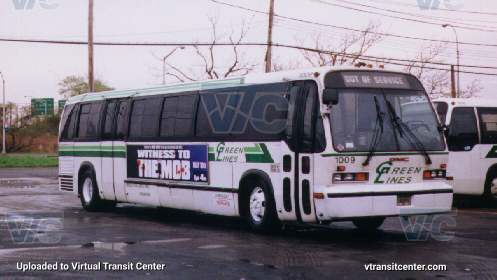 Green Lines 1009
Green Lines 1009 in 1998, Photographed by Dave Mackey. 
Keywords: green lines;rts;gmc;rts03