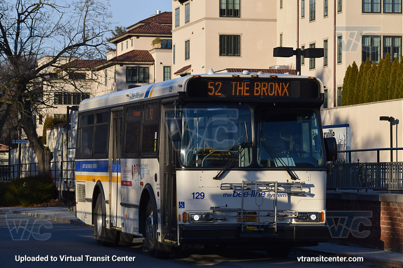 Westchester Bee-Line 129 on Route 52
Route 52 "THE BRONX"
