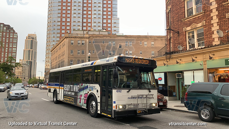 Westchester Bee-Line 692 on Route 55
Masks Required
