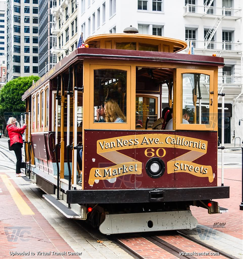 SF MUNI Cable Car 60
