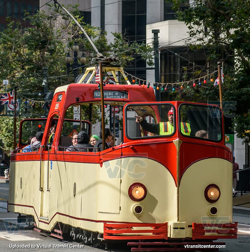 SF MUNI Boat Tram 228 on the F Line
To Nowhere in Particular..
