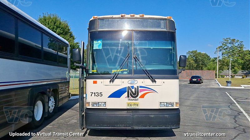 Ex NJ Transit 2008 MCI D4500CL #7135 @ Bus Festival 
